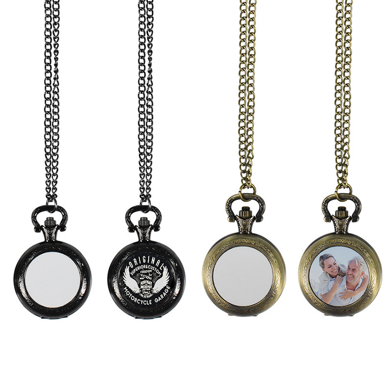 Jewelry For Watches - สร้อยคอจี้นาฬิกาพกโลหะวินเทจแบบกำหนดเอง สร้อยคอนาฬิกาคลาสสิก เครื่องประดับแฟชั่นสำหรับผู้ชายและผู้หญิง
