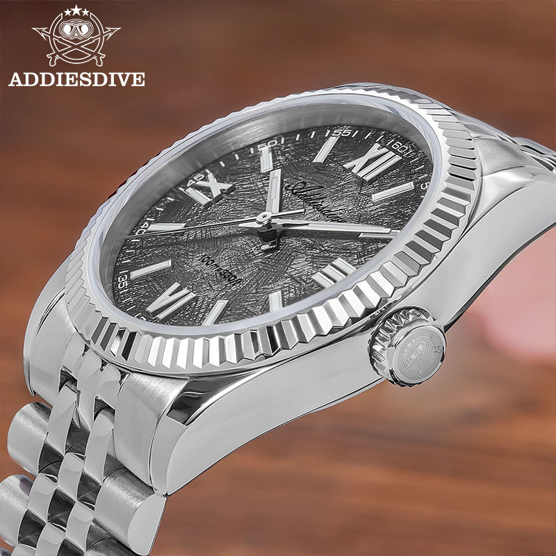 Jewelry For Watches - ADDIESDIVE นาฬิกาหรูหราสำหรับผู้หญิงกระจกแซฟไฟร์หรูหรา VH31 ควอตซ์ BGW9 ซุปเปอร์ลูมินัส