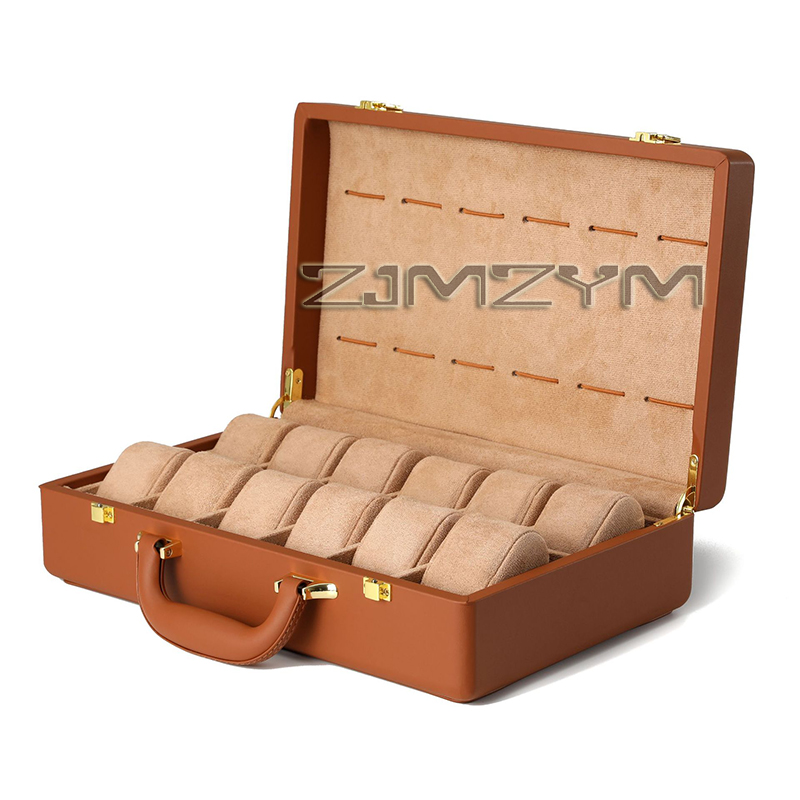 Watch Display Box - กล่องใส่นาฬิกา 12 ช่อง สำหรับนาฬิกาผู้ชาย กล่องเก็บนาฬิกา Rolex