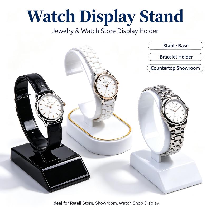 ชั้นวางโชว์นาฬิกาแบบ C-Ring 2/ - Jewelry And Watches Inc บทวิจารณ์และราคา