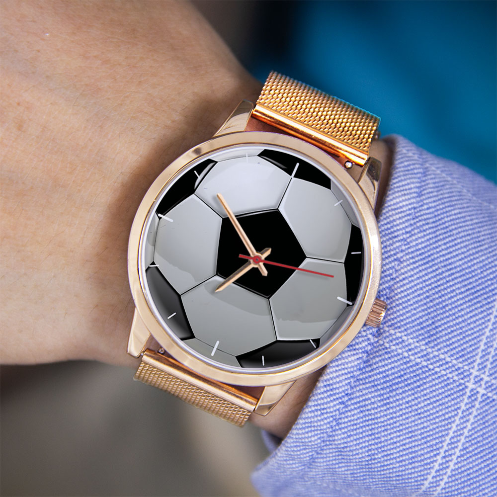 นาฬิกาข้อมือดีไซน์ฟุตบอล แฟนบอ - Jewelry For Watches บทวิจารณ์และราคา