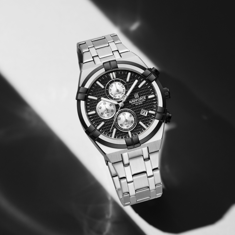 นาวิฟอร์ซ นาฬิกาควอตซ์โครโนกรา - Jewelry For Watches บทวิจารณ์และราคา