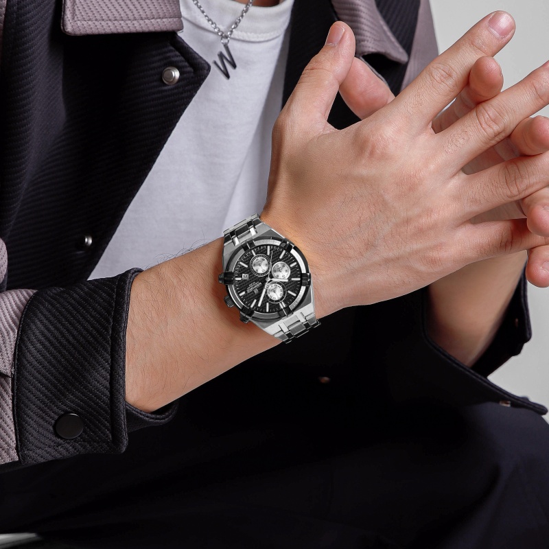นาวิฟอร์ซ นาฬิกาควอตซ์โครโนกรา - Jewelry For Watches บทวิจารณ์และราคา