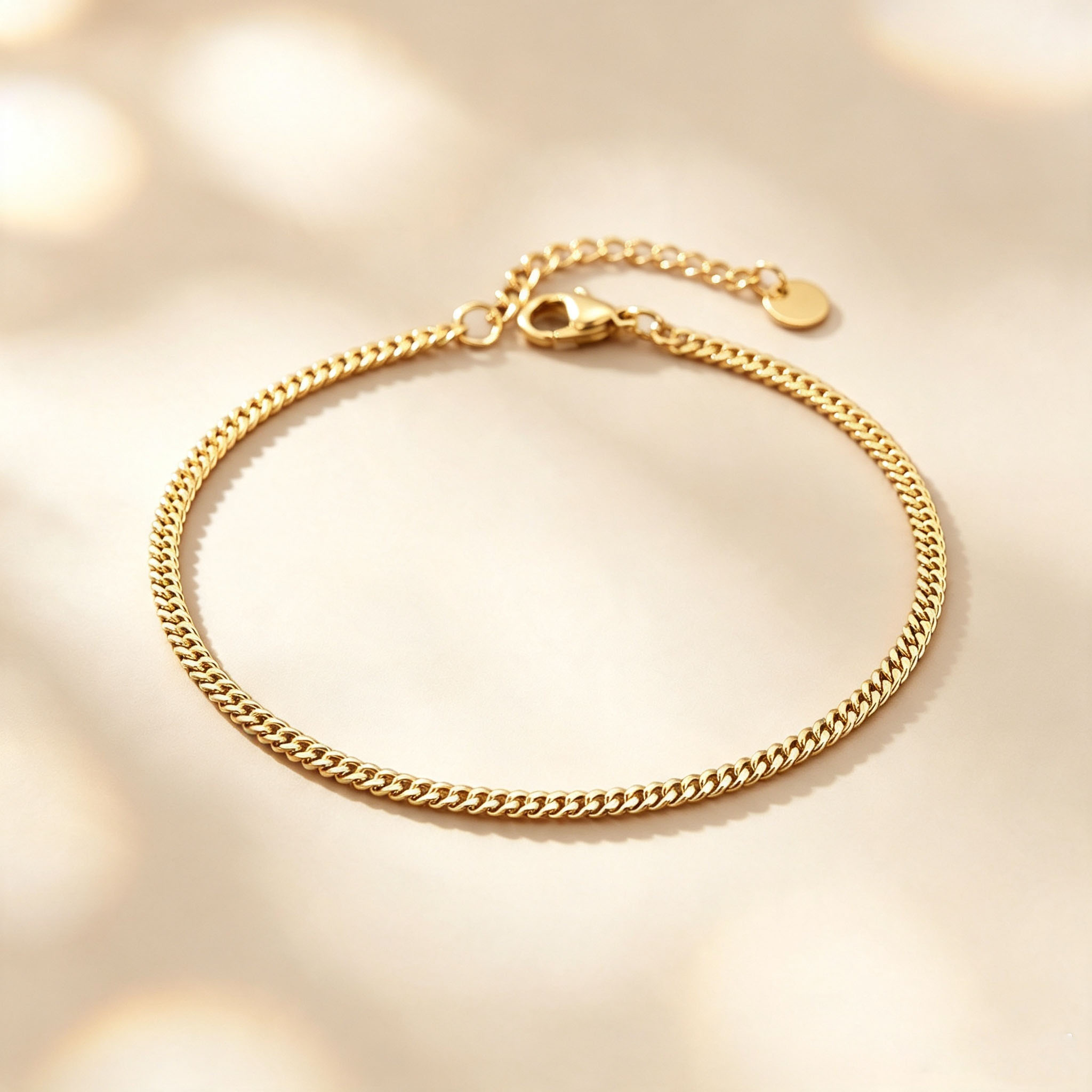 สร้อยข้อเท้าคิวบาแบบบางสำหรับผ - Jc Jewelry & Watches Photos บทวิจารณ์และราคา