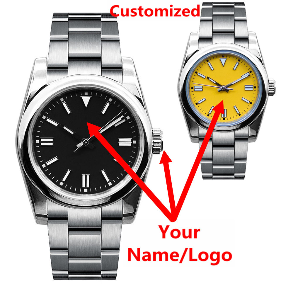 นาฬิกาข้อมือผู้ชายโลโก้สั่งทำพ - Jewelry For Watches บทวิจารณ์และราคา
