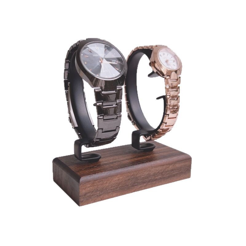 ที่วางเครื่องประดับไม้รูปตัว C - Jewelry And Watches Inc บทวิจารณ์และราคา